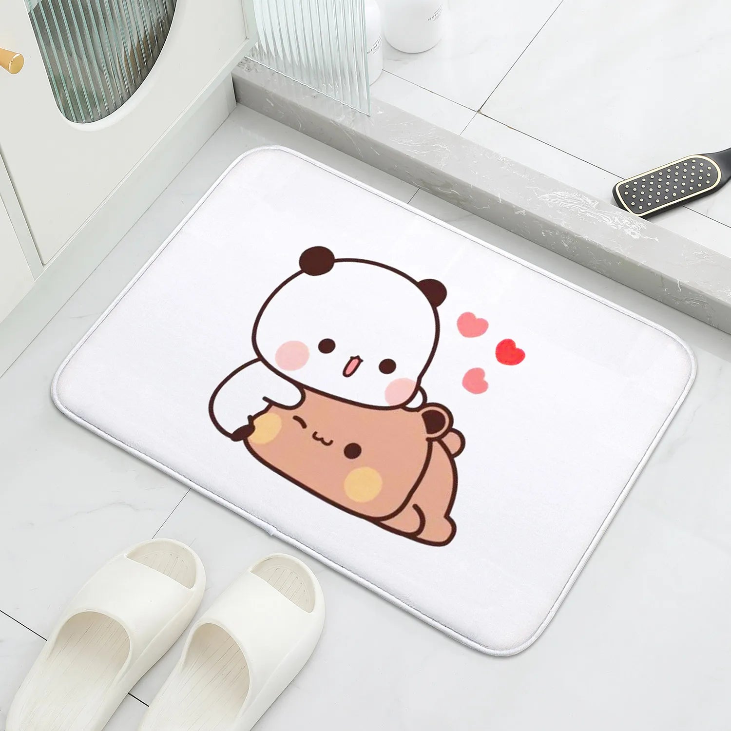 Bubu Dudu Non-Slip Cartoon Welcome Mat - Cute Entrance Doormat