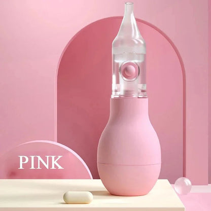 Baby Nasal Aspirator Anti-Backflow Silicone Vacuum Nose Cleaner