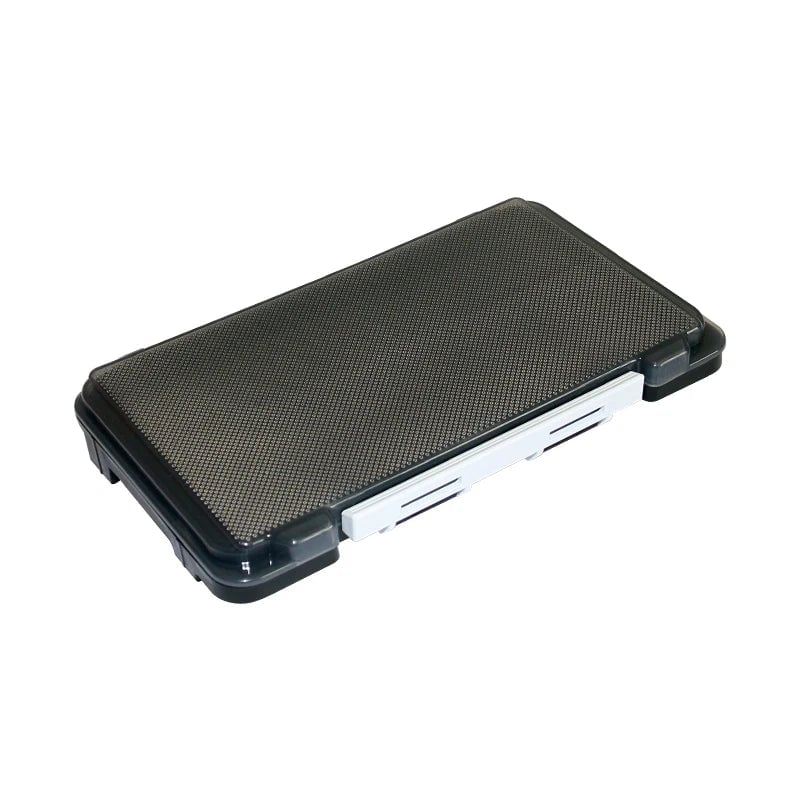 Portable Fishing Tackle Box with Sponge Pad - Multi-Compartment Lure