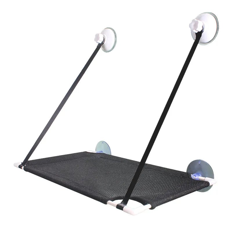 Cat Window Hammock Bed - Double-Decker Suction Cup Wall Mount