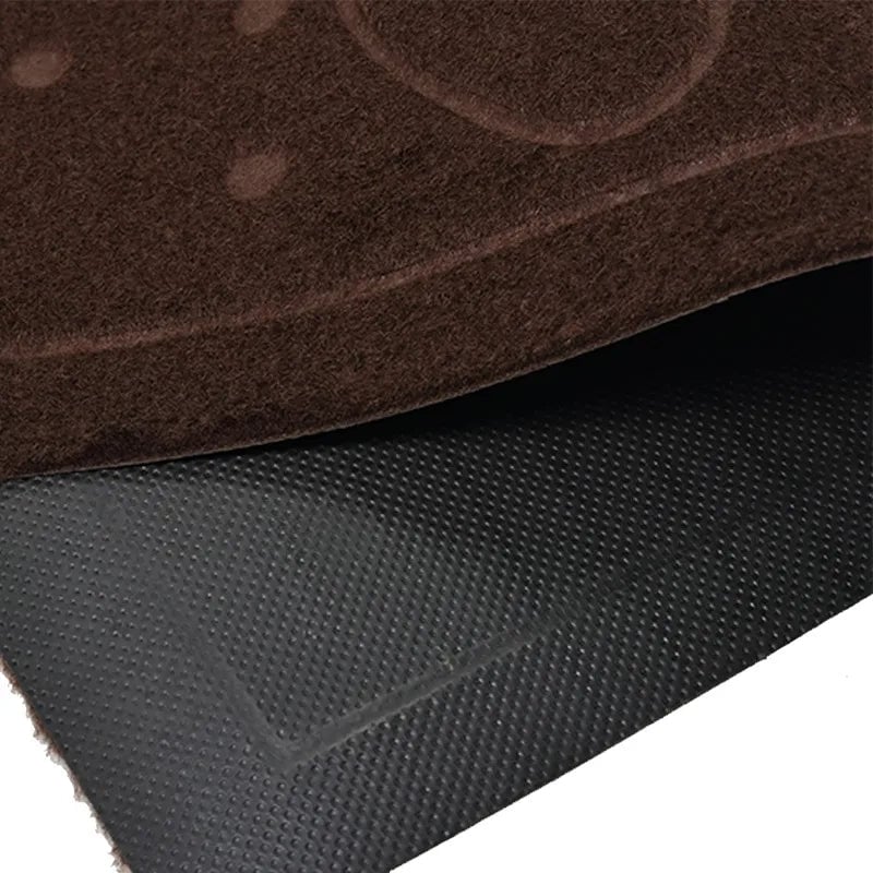 Personalized Non-Slip Rubber Door Mat - Waterproof Welcome Mat