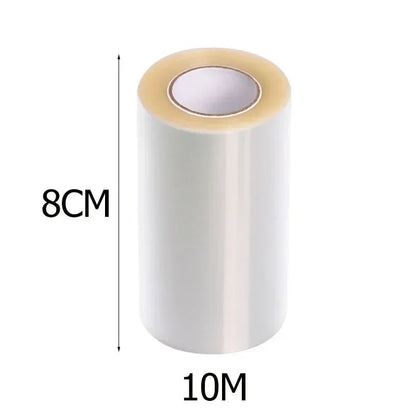 10m Transparent Acetate Cake Collar Film 6-20cm Widths Roll