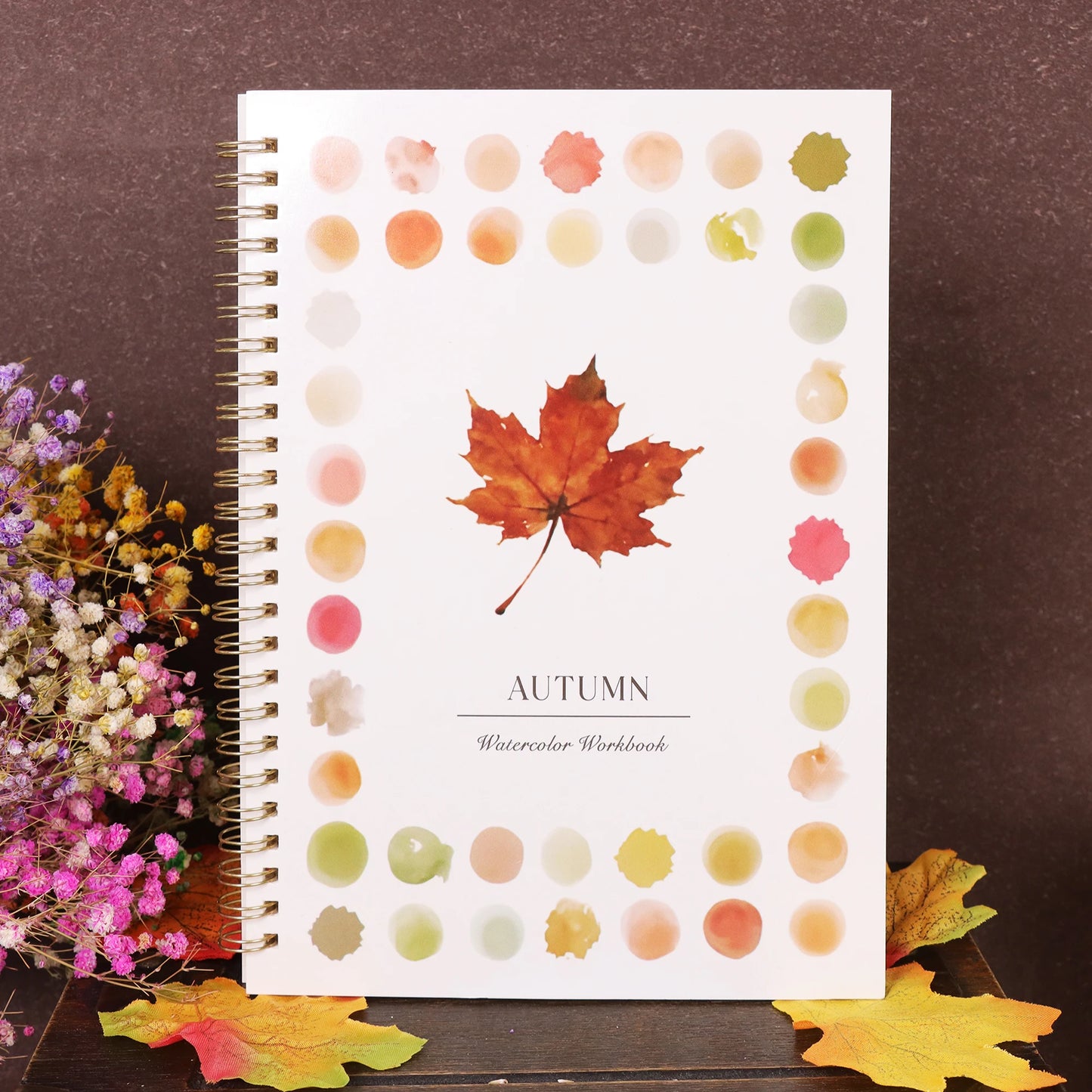 Watercolor Oil Painting Practice Book - Beginner to Advanced Art Album