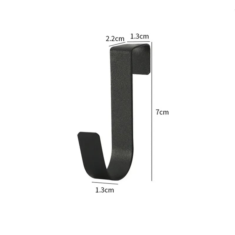Multi Purpose Over Door Hooks - Kitchen Cabinet Storage Organizer