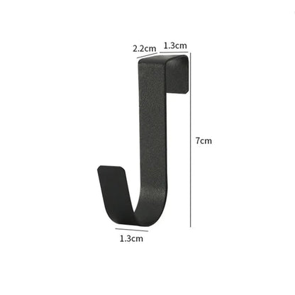 Multi Purpose Over Door Hooks - Kitchen Cabinet Storage Organizer