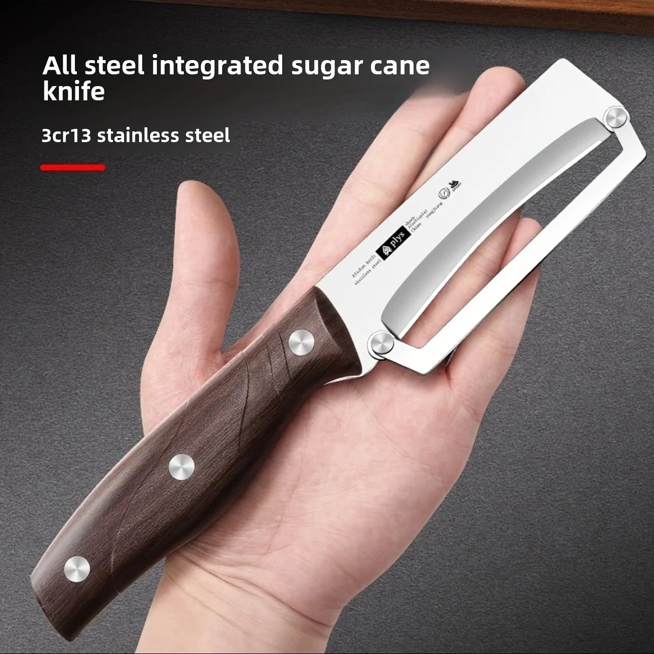 Stainless Steel Peeler Wooden Handle Vegetable Fruit Slicer