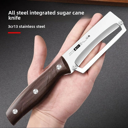 Stainless Steel Peeler Wooden Handle Vegetable Fruit Slicer