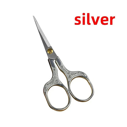 Stainless Steel Retro Embroidery Scissors Professional Tailor Shears