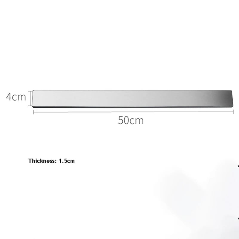 Magnetic Knife Strip Stainless Steel 30cm 40cm 50cm Kitchen Holder