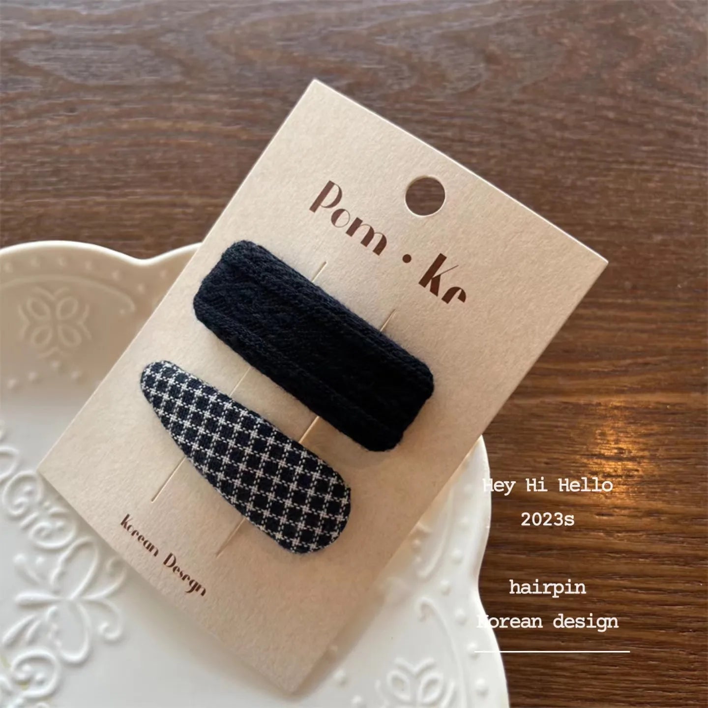 Floral Fabric Snap Hair Clips - Non-Slip Soft Hairpins for Toddler