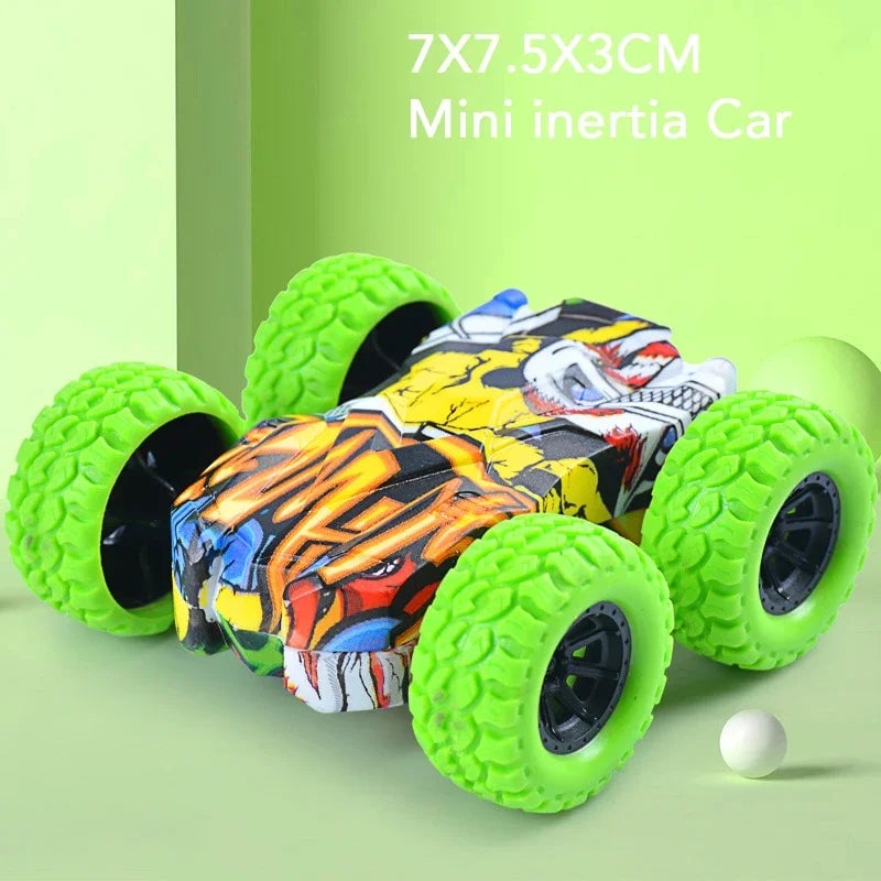 Anti-Collision Inertial Toy Car Double-Sided Off-Road Vehicle