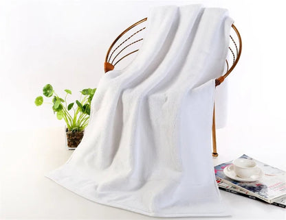 Pure Cotton Bath Towel 70x140cm - Hotel Quality Thick Beach Towel