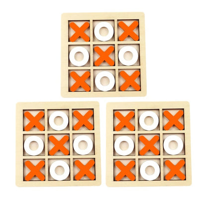 Wooden Chess Puzzle Educational Toy - Montessori Brain Training Game
