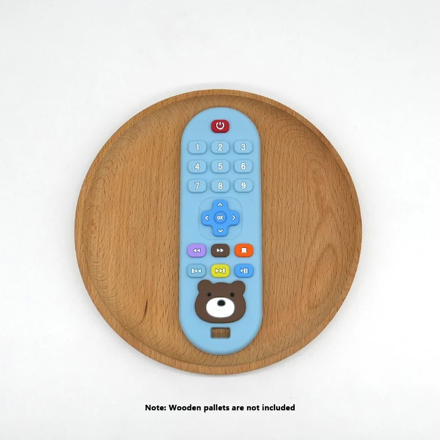 Silicone Remote Control Baby Teether Toys 1-4 Pack Kids Safe