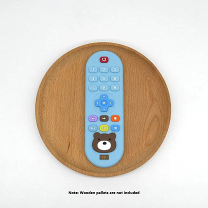 Silicone Remote Control Baby Teether Toys 1-4 Pack Kids Safe