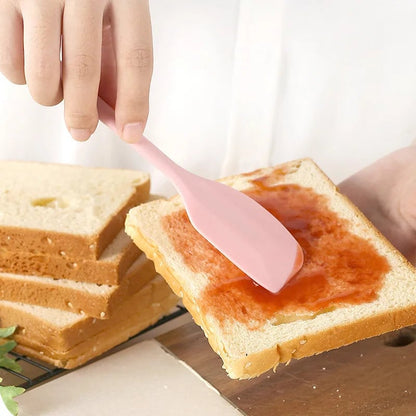 Heat-Resistant Silicone Cream Spatula - Non-Stick Butter Scraper