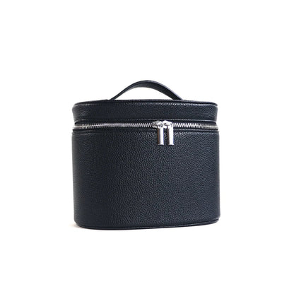 Large PU Leather Cosmetic Box - Customizable Travel Makeup Organizer