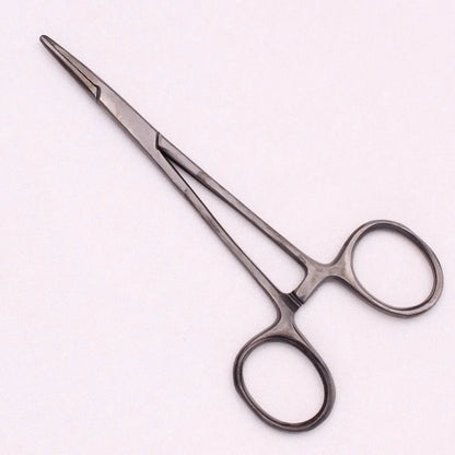 13cm Japanese Stainless Steel Hemostatic Forceps for Pet Grooming