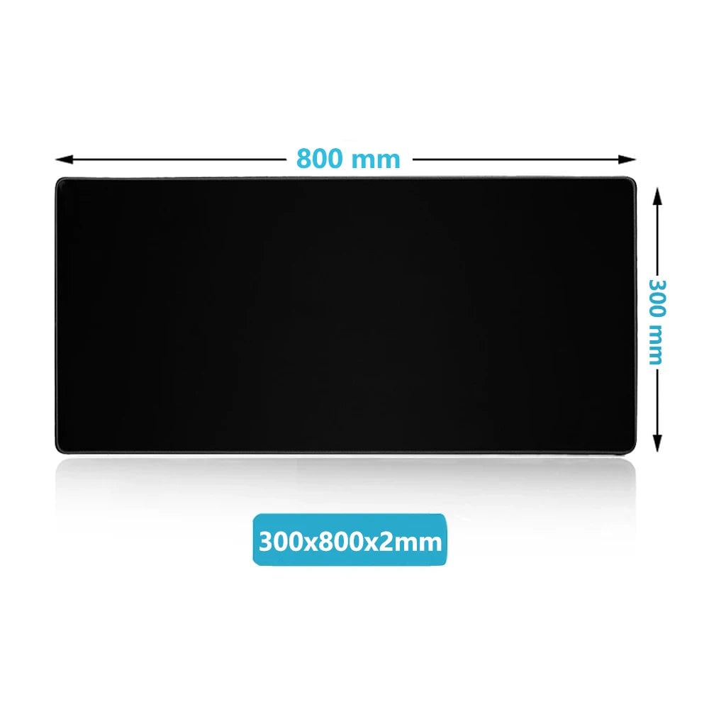 Large Gaming Mousepad Anti-Slip Rubber Base Stitched Edge CS GO LOL