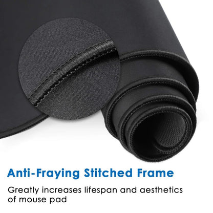 Large Gaming Mousepad Anti-Slip Rubber Base Stitched Edge CS GO LOL