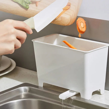 Sink Drain Garbage Bin Filter - Kitchen Residue Storage Rack