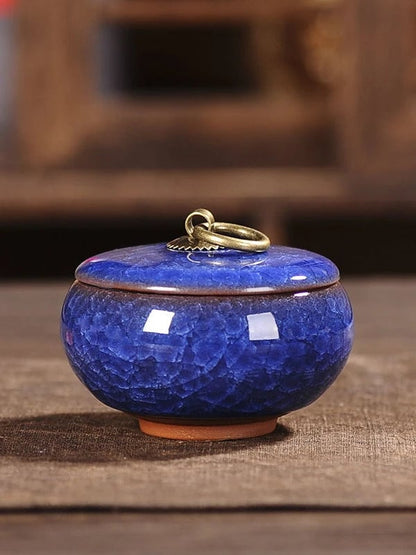 Portable Airtight Kitchen Storage Jar - Tea Coffee Sugar Container