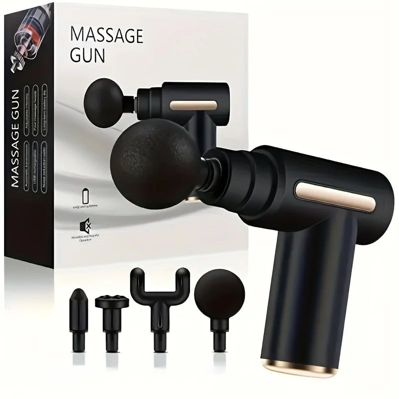 Mini Deep Tissue Fascia Gun - Adjustable Speed Lightweight Massage