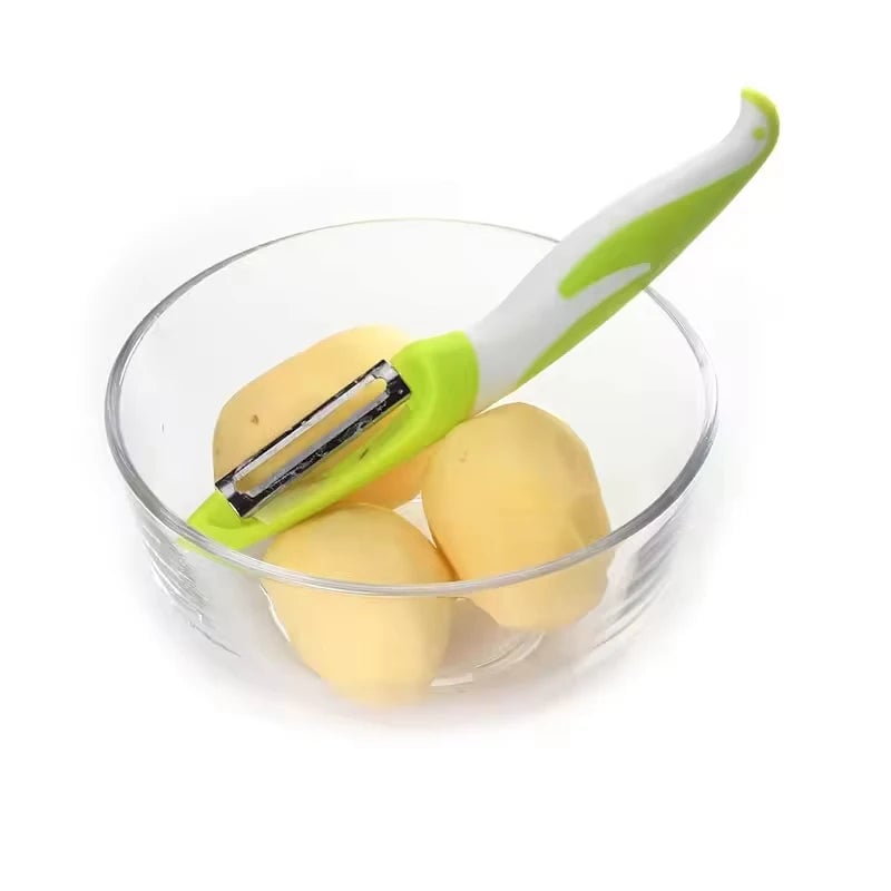 Stainless Steel Potato Peeler & Melon Slicer - Portable Kitchen