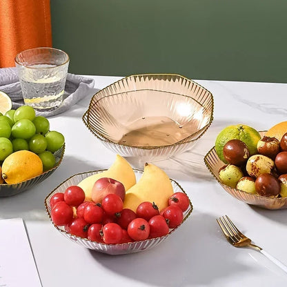 PET Partitioned Serving Plate - Multi-Section Dinnerware Dish