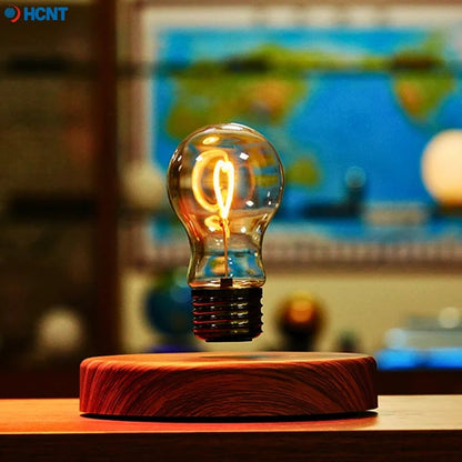 Magnetic Levitation LED Bulb Lamp - Floating Glass Desk Light