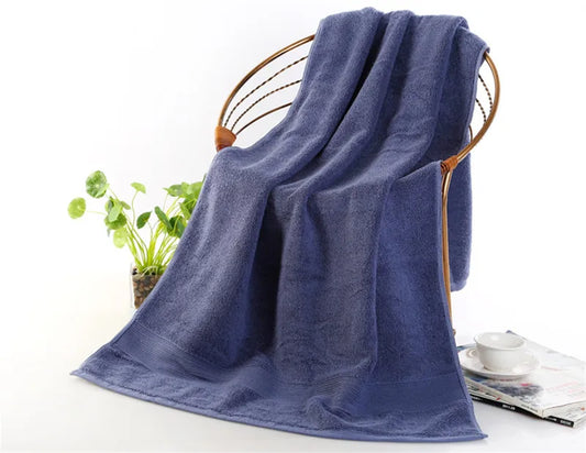100% Cotton Bath Towel 70x140cm - Hotel Quality Thick Beach Towel
