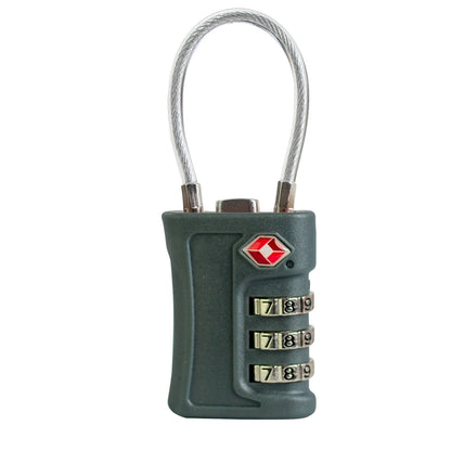 TSA 3-Digit Travel Lock - Zinc Alloy Luggage Security Lock