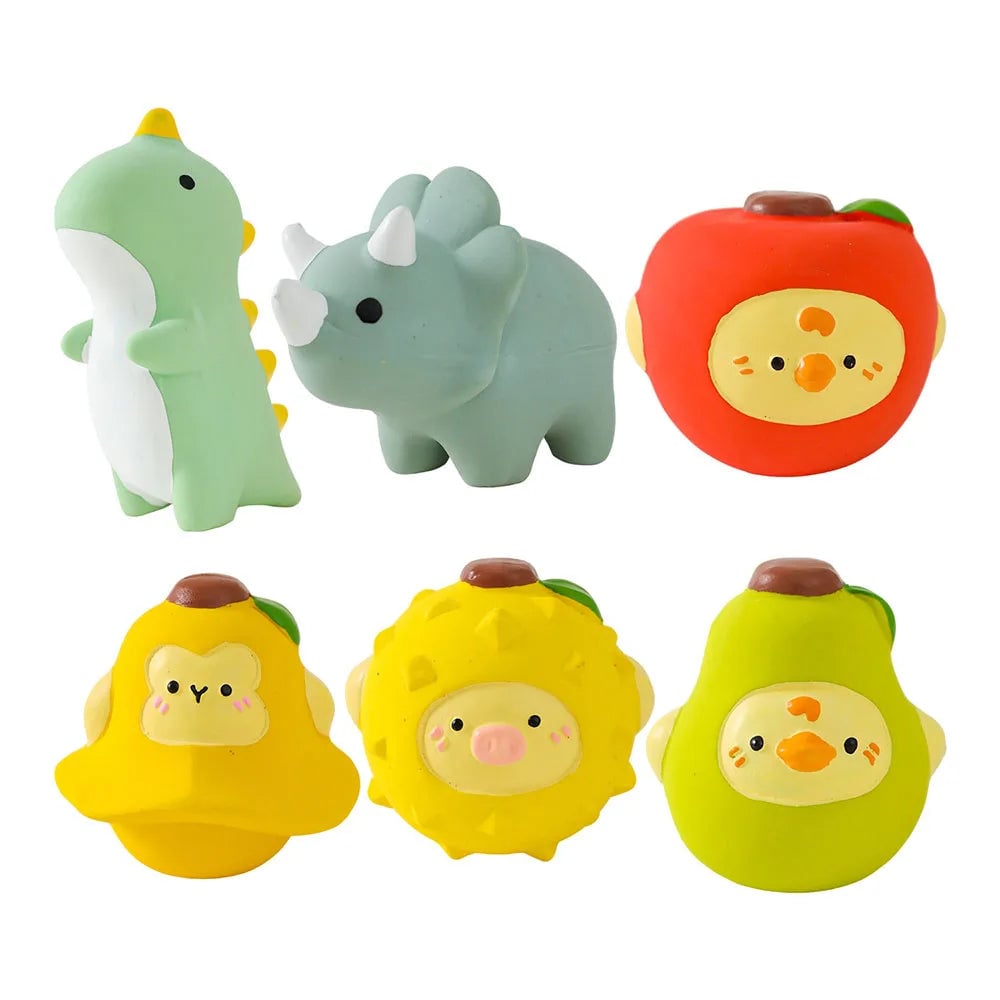 Squeaky Latex Dog Toys - Durable Chew Resistant Interactive Training