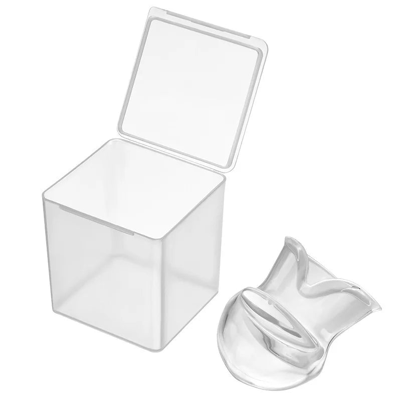 Silicone Tongue Retainer Anti Snore Device - Sleep Apnea Relief Aid