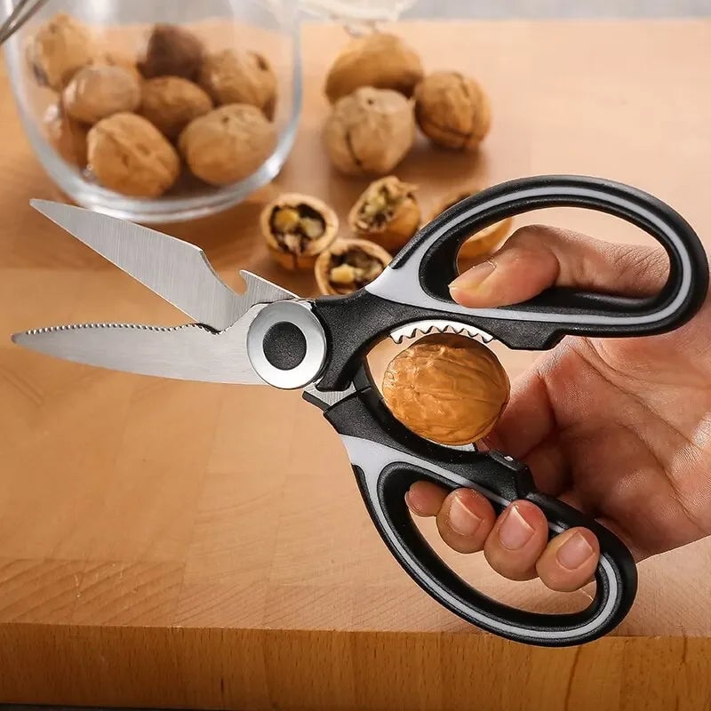 Heavy Duty Stainless Steel Kitchen Scissors for Fish Meat Chicken