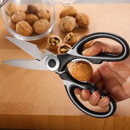 Heavy Duty Stainless Steel Kitchen Scissors for Fish Meat Chicken