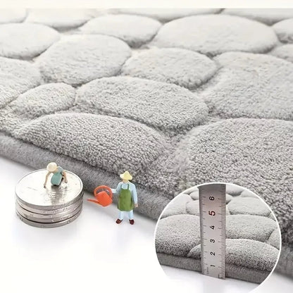 U-Shaped Waterproof Toilet Mat - Anti-Slip Bathroom Floor Pad