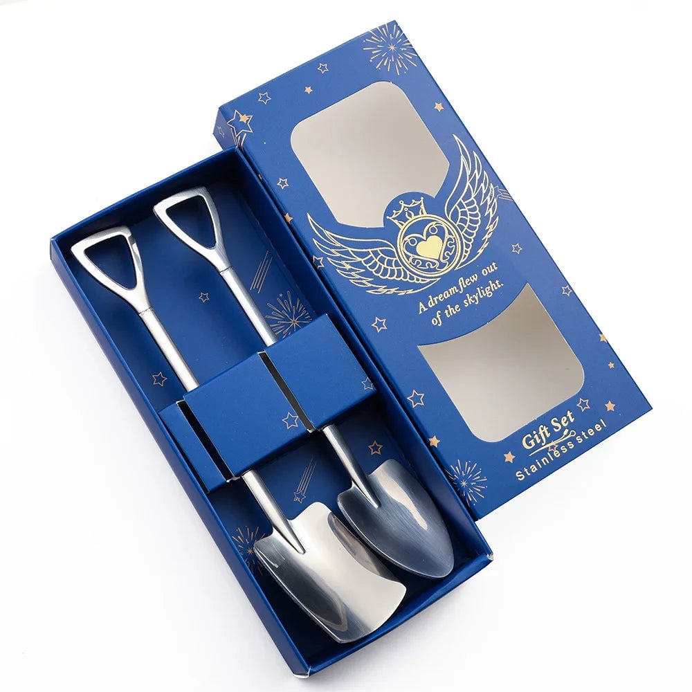 Stainless Steel Shovel Spoon - Ice Cream Watermelon Flat Tip