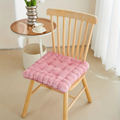 Large Biscuit Plush Cushion - Soft Cookie Shape Pillow Seat Pad