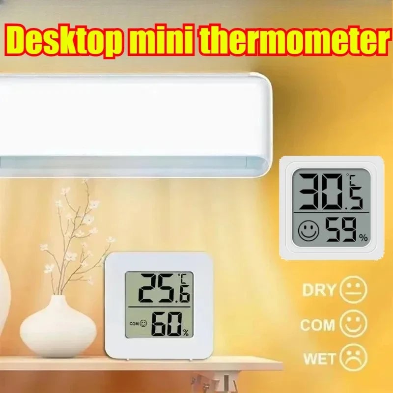 Digital LCD Temperature Humidity Meter Indoor Thermometer Hygrometer