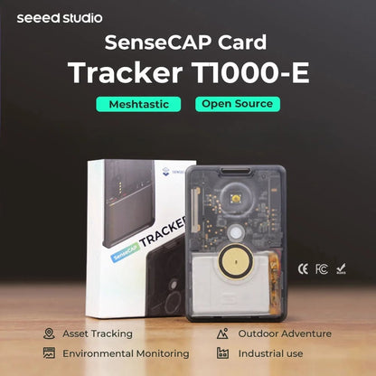 Sensecap T1000-E Meshtastic 868MHz LoRa GPS Tracker IP65 Outdoor