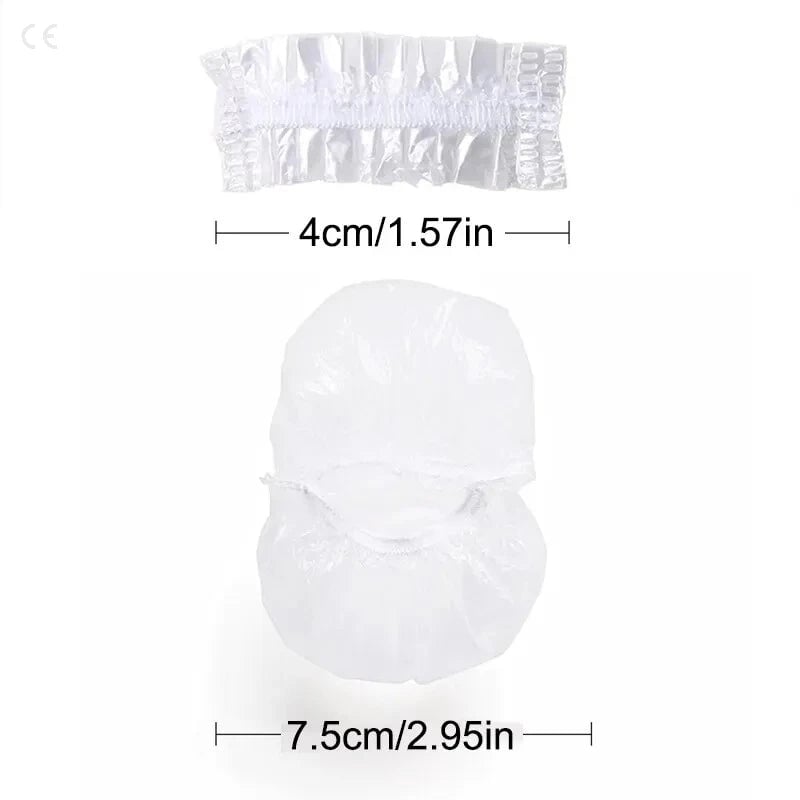 Waterproof Transparent Ear Protection Shield for Hair Dyeing