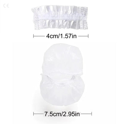 Waterproof Transparent Ear Protection Shield for Hair Dyeing