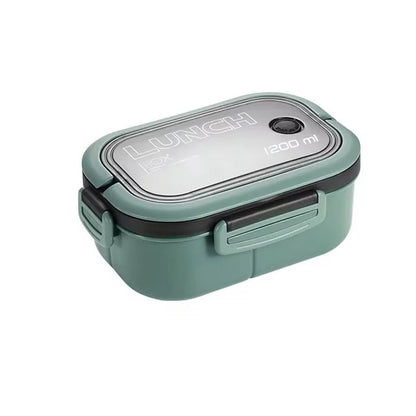Portable Lunch Box Set - Single/Double Layer Food Container with Utensils