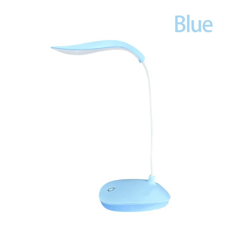 USB Rechargeable LED Desk Lamp Touch Dimming Eye Protection Office
