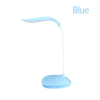 USB Rechargeable LED Desk Lamp Touch Dimming Eye Protection Office