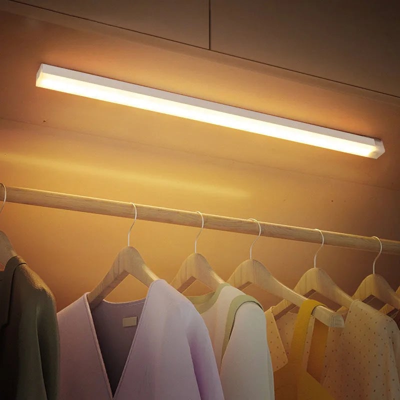 LED Motion Sensor Light USB-C Rechargeable Wireless Night Lamp