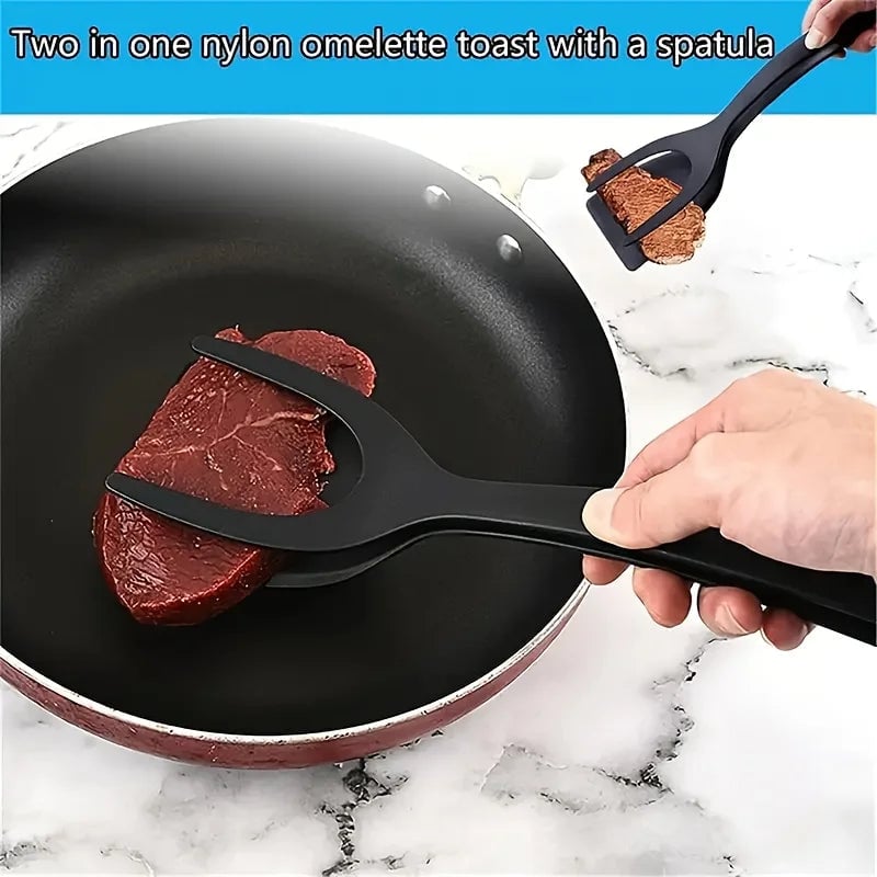 Multifunctional Stainless Steel Spatula - Egg Pancake Steak Flipper