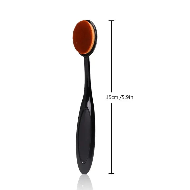 Toothbrush Foundation Brush Set - Large Dense Bristles Makeup Tool