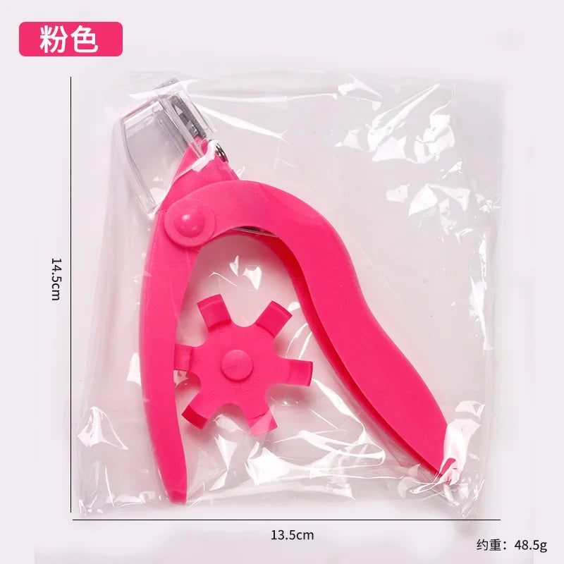U Shaped Stainless Steel Nail Clipper False Tips Trimmer Manicure